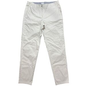 J. Jill live-in Chino Khaki Pants in " Sea Salt" Sz: 10